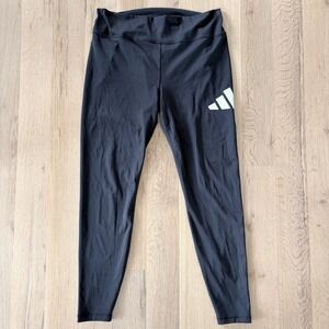 adidas Women Leggings Plus 2XL Training Essentials Big Logo Activewear